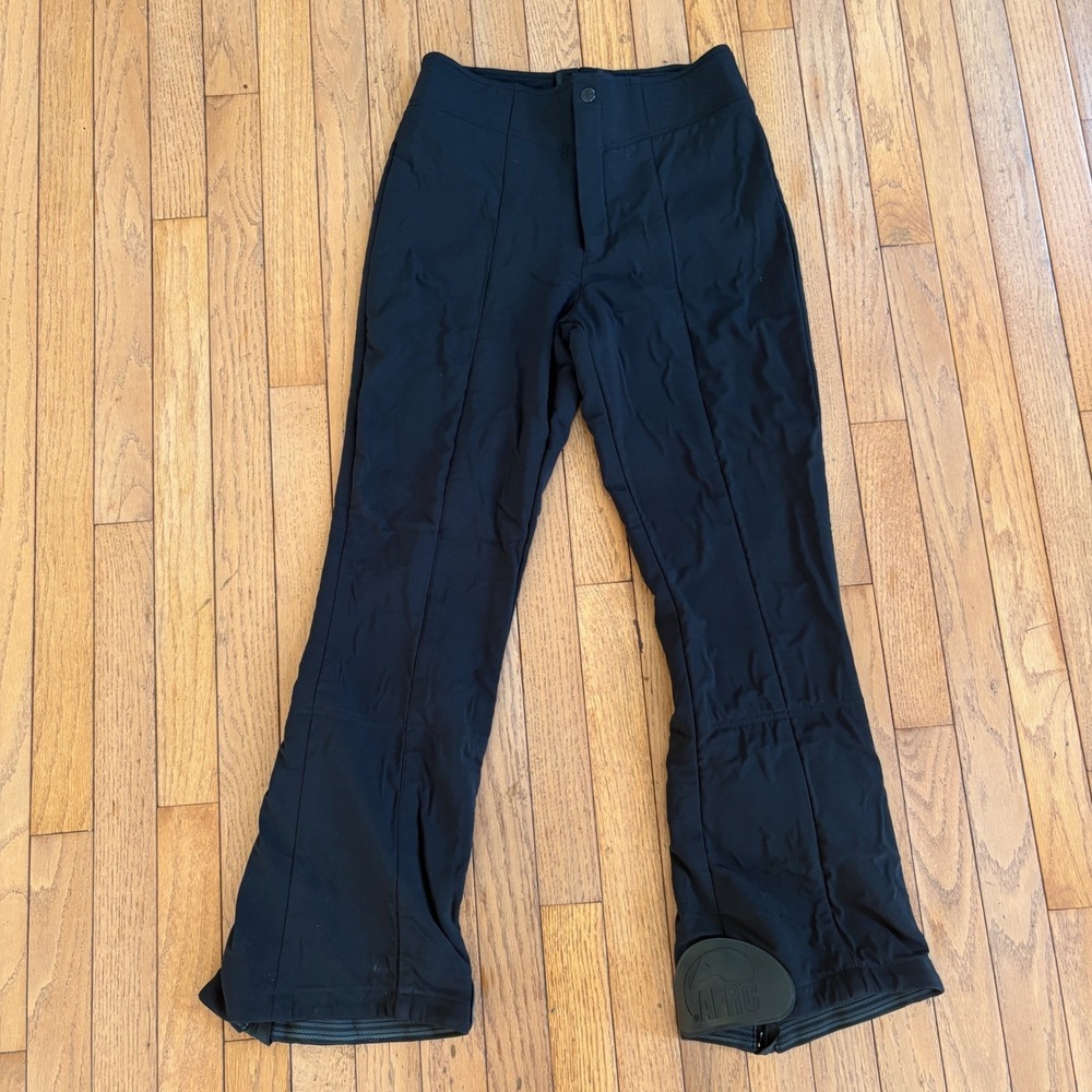 AFRC Schoeller WB-400 Ski Pants‎ 10 Black Bootcut Switzerland Snowboard Gorpcore